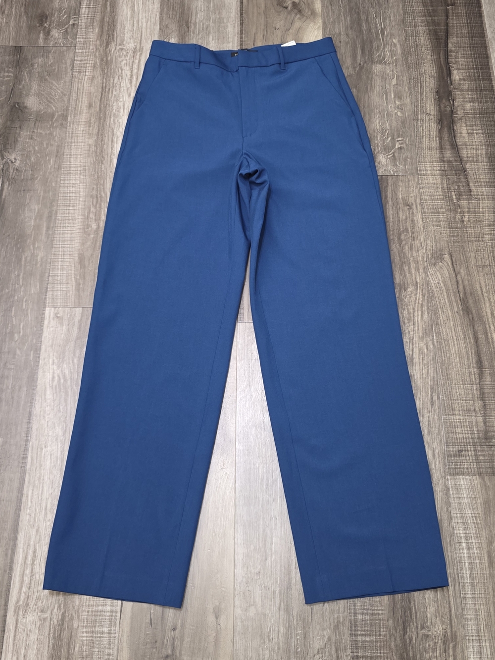 Banana Republic Sculpted Stretch Trousers in Deep Blue